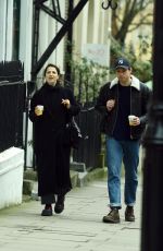 MARISA ABELA and Jamie Bogyo Out and About in London 03/20/2024