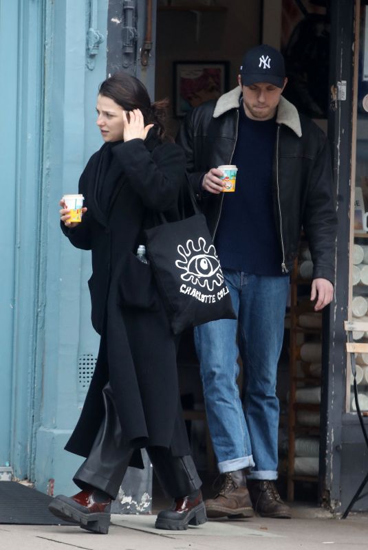 MARISA ABELA and Jamie Bogyo Out and About in London 03/20/2024