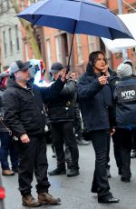 MARISKA HARGITAY on the Set of Law and Order: Special Victims Unit in Manhattan 03/06/2024