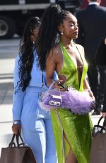 MARSAI MARTIN Arrives at 2024 ESSENCE Black Women In Hollywood Awards Ceremony 03/07/2024