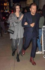 MARY ELIZABETH WINSTEAD and Ewan Mcgregor Night Out in New York 03/11/2024