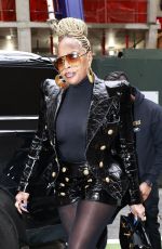MARY J BLIGE Arrives at Today Show in New York 03/06/2024