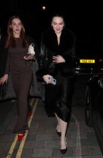 MAYA HENRY Leaves Chiltern Firehouse in London 03/23/2024
