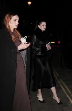 MAYA HENRY Leaves Chiltern Firehouse in London 03/23/2024