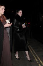 MAYA HENRY Leaves Chiltern Firehouse in London 03/23/2024