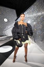 MAYA JAMA at Off-White Fashion Show in Paris 02/29/2024