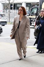 MAYA RUDOLPH Arrives at Drew Barrymore Show in New York 03/26/2024