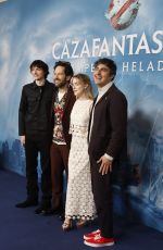 MCKENNA GRACE at Cazafantasmas: El Imperio Helado Photocall in Madrid 03/18/2024