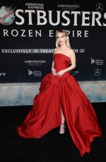 MCKENNA GRACE at Ghostbusters: Frozen Empire Premiere in New York 03/14/2024
