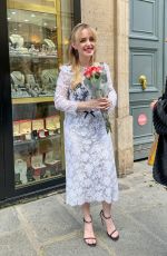 MCKENNA GRACE Promotes Ghostbusters: Frozen Empire Out in Paris 03/19/2024