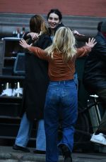 MEADOW WALKER Out for Dinner with Friends at Lure Fishbar in New York 03/13/2024