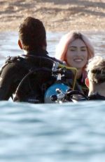 MEGAN FOX and MGK Out Snorkeling in Mexico 03/06/2024