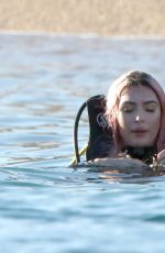 MEGAN FOX and MGK Out Snorkeling in Mexico 03/06/2024