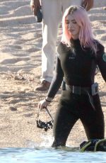MEGAN FOX and MGK Out Snorkeling in Mexico 03/06/2024