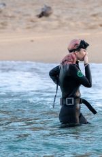 MEGAN FOX and MGK Out Snorkeling in Mexico 03/06/2024