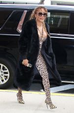 MELANIE BROWN Arrives at Drew Barrymore Show in New York 03/26/2024