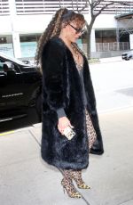 MELANIE BROWN Arrives at Drew Barrymore Show in New York 03/26/2024