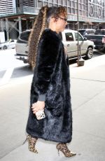 MELANIE BROWN Arrives at Drew Barrymore Show in New York 03/26/2024
