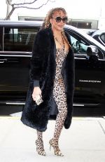 MELANIE BROWN Arrives at Drew Barrymore Show in New York 03/26/2024