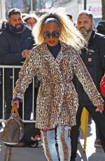 MELANIE BROWN Arrives at The View in New York 03/25/2024