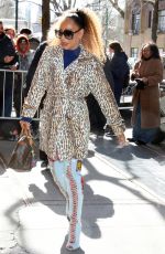 MELANIE BROWN Arrives at The View in New York 03/25/2024