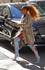 MELANIE BROWN Arrives at The View in New York 03/25/2024