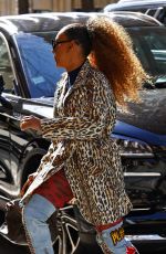 MELANIE BROWN Arrives at The View in New York 03/25/2024