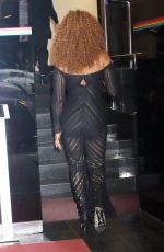 MELANIE BROWN Leaves Sherri Shepherd Show in New York 03/27/2024