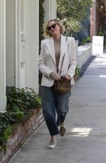 MELANIE GRIFFITH Out for Solo Lunch at Melrose Place in Los Angeles 03/09/2024