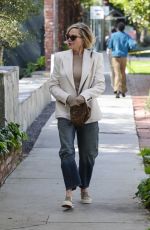MELANIE GRIFFITH Out for Solo Lunch at Melrose Place in Los Angeles 03/09/2024
