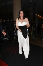 MELANIE LYNSKEY Leaves 35th Annual GLAAD Media Awards in Beverly Hills 03/14/2024