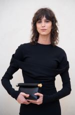 MICA ARGANARAZ at PFW Simon Jacquemus Medal Photocall in Paris 03/02/2024