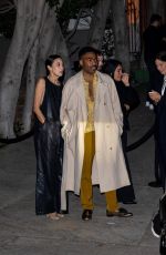 MICHELLE WHITE Arrives at YSL Oscar Pre-party in Hollywood 03/08/2024
