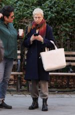 MICHELLE WILLIAMS and JENNY SLATE on the Set of Dying for Sex 03/14/2024