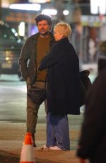 MICHELLE WILLIAMS on the Set of Dying for Sex in New York 03/15/2024