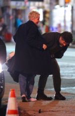 MICHELLE WILLIAMS on the Set of Dying for Sex in New York 03/15/2024