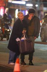 MICHELLE WILLIAMS on the Set of Dying for Sex in New York 03/15/2024