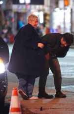 MICHELLE WILLIAMS on the Set of Dying for Sex in New York 03/15/2024
