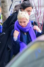 MICHELLE WILLIAMS Out Filming in Brooklyn 03/04/2024