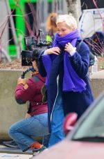MICHELLE WILLIAMS Out Filming in Brooklyn 03/04/2024