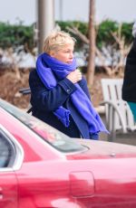 MICHELLE WILLIAMS Out Filming in Brooklyn 03/04/2024
