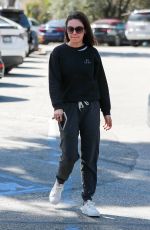 MILA KUNIS Out for Lunch in Bel Air 03/14/2024