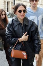 MILLIE BOBBY BROWN Arrives at Her Hotel in London 03/04/2024