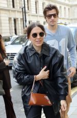 MILLIE BOBBY BROWN Arrives at Her Hotel in London 03/04/2024
