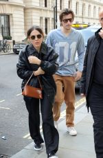 MILLIE BOBBY BROWN Arrives at Her Hotel in London 03/04/2024