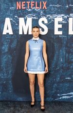 MILLIE BOBBY BROWN at Damsel SPecial Screening at Ham Yard Hotel in London 03/04/2024