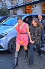 MILLIE BOBBY BROWN Leaves Peninsula Hotel in Paris 03/05/2024