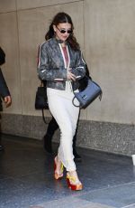 MILLIE BOBBY BROWN Leaves Tosay Show in New York 03/01/2024