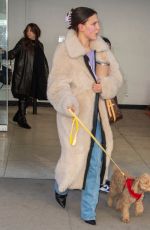 MILLIE BOBBY BROWN Out with Her Dog in New York 02/29/2024