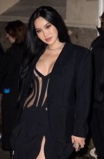 MINI HAN at Mugler Womenswear Fall/Winter 2024-2025 Show at Paris Fashion Week 03/03/2024